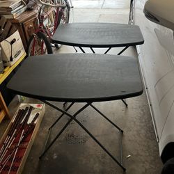 Two Foldable Tables 