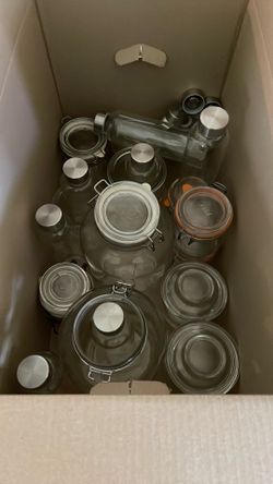 Misc Food Storage Glass Jars Containers