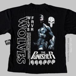 DARC SPORT X PUNISHER SHADOWS PREMIUM TEE. SIZE LARGE 