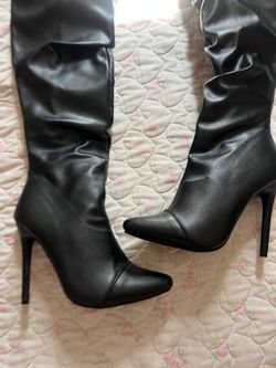 High knee boots