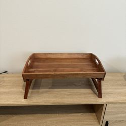 Bed Serving Tray with Folding Legs 