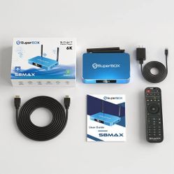 SUPERBOX • VSEEBOX • S8 MAX • S8 PRO • S8 ULTRA • V6 PLUS • V6 MAX • ELITE ULTRA SMART TV BOX • STREAMING DEVICE • 4K MEDIA PLAYER • ANDROID TV BOX •