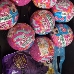 New Lol Dolls And Kinetic  Sand 