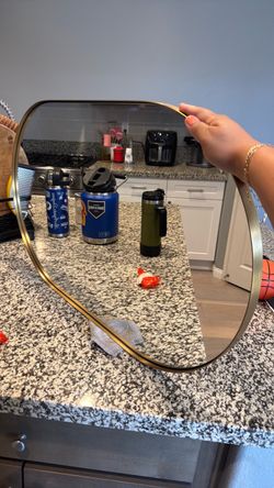 New gold mirror