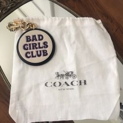NWOT Coach Bad Girls Club Purse Clip / Keychain 🌹