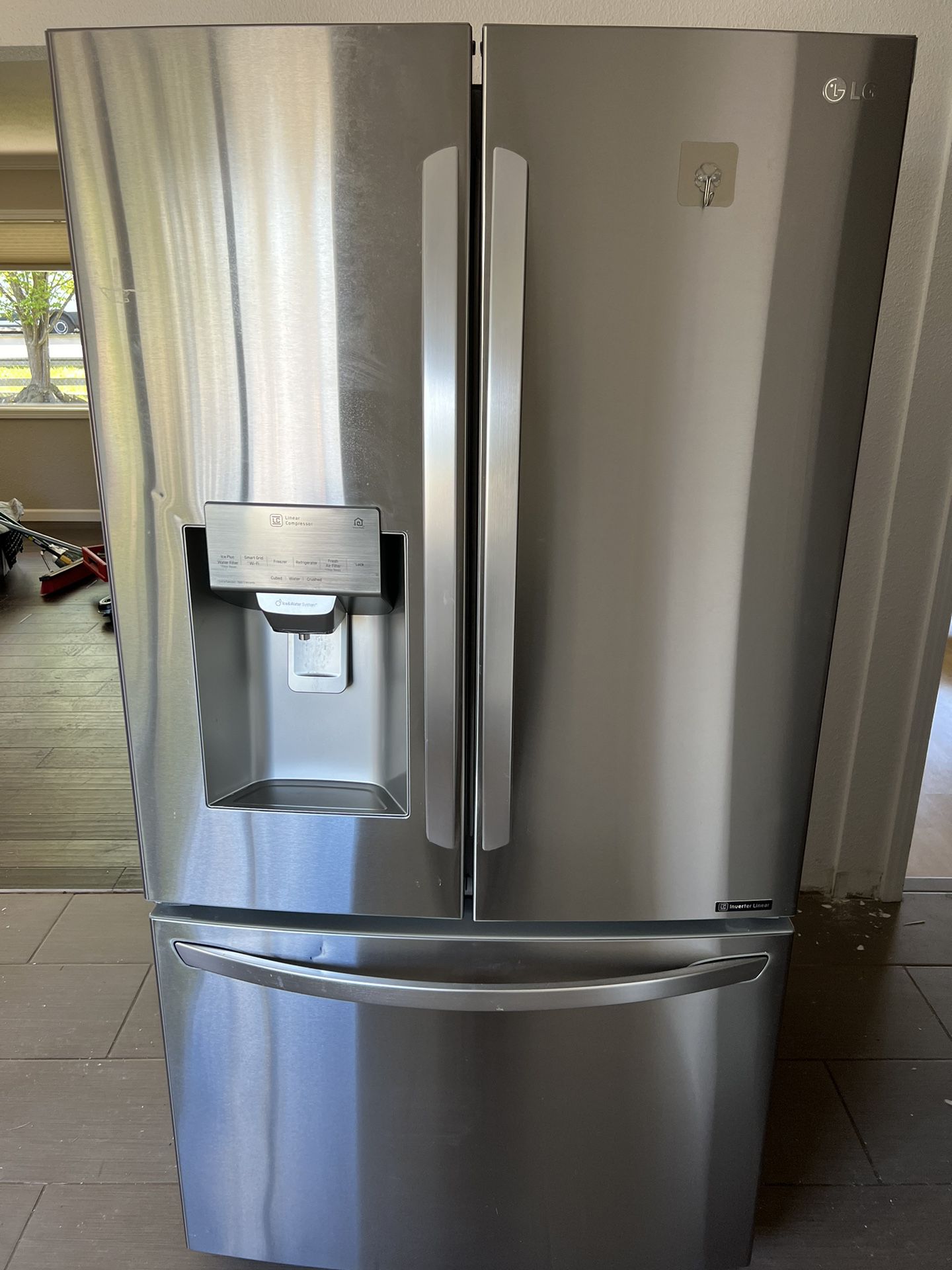 LG 26.2 Cu. Ft. French Door Smart Refrigerator With Dual Ice Maker
