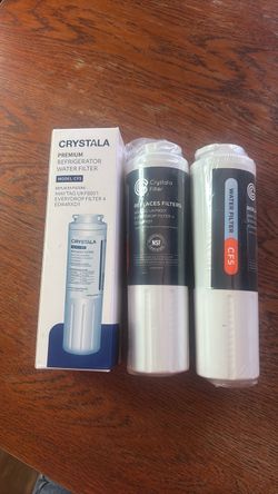 3 New refrigerator replacement water filters