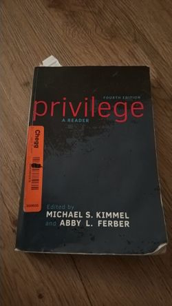Privilege: A Reader by Michael S Kimmel: New