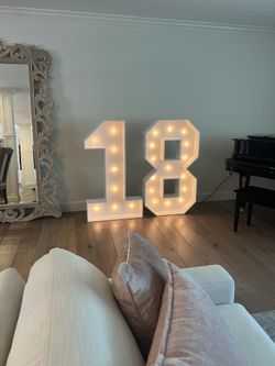 Woden Marquee Numbers
