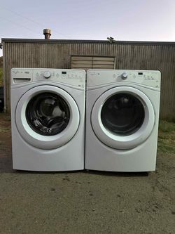 Whirlpool washer and dryer laundry