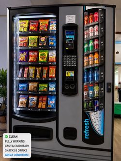Combo Snack and Drink Vending Machine