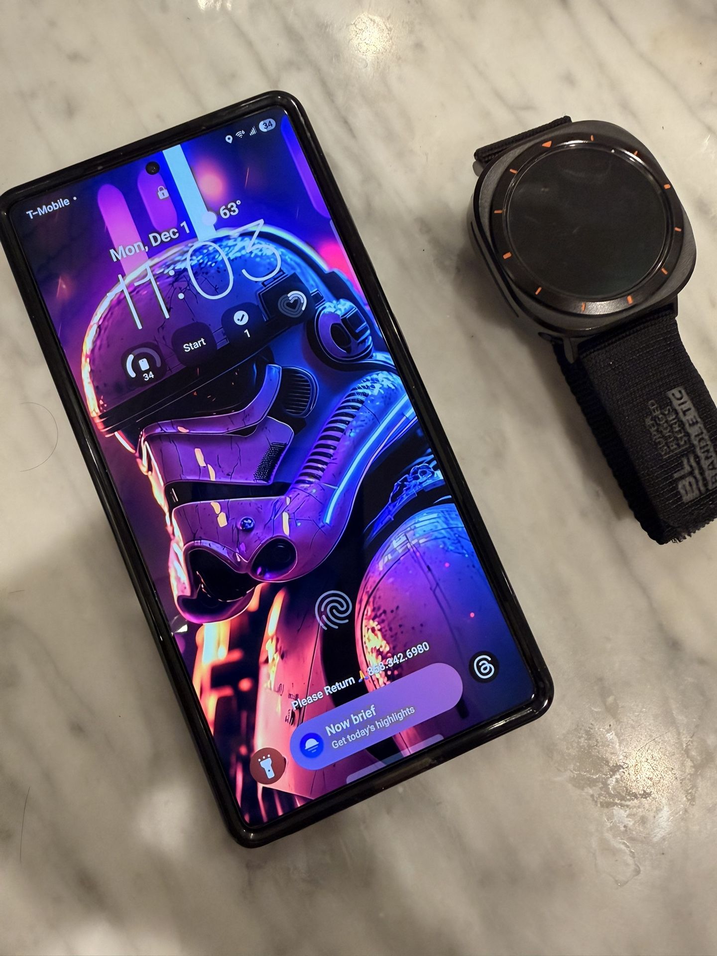 S25 Ultra 1TB (Titanium Jet Black) Unlocked + Samsung Watch Ultra 