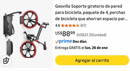 4pk. Racks para Colgar bicicletas