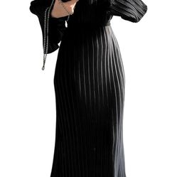 Black Long Dress Size M