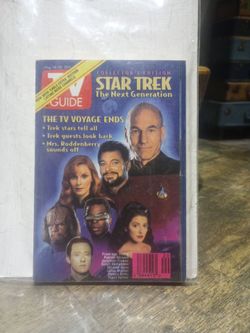 Vintage Star Trek TV guide