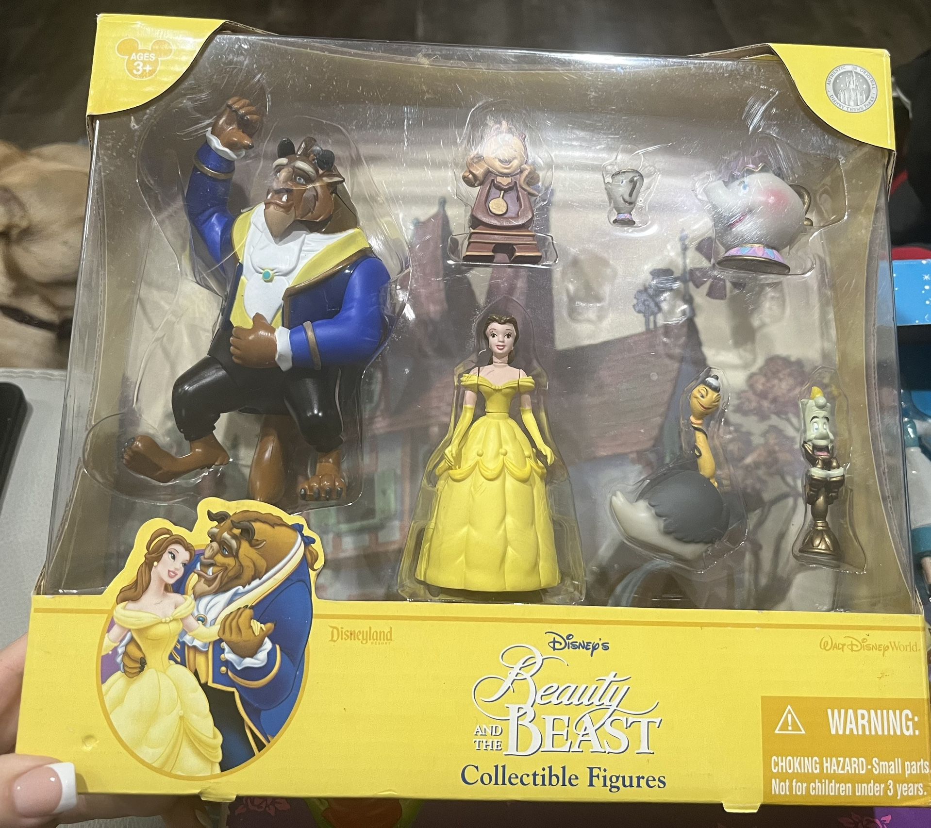 Disney Parks Beauty And The Beast Collectible Figures