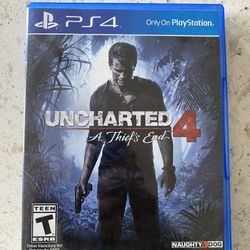 Uncharted 4: A Thief's End (Sony PlayStation 4, 2016)
