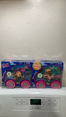 Littlest Petshops Pets on the go
