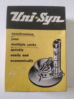 Uni-Syn, Model A, Multi Carburetor Synchronizer