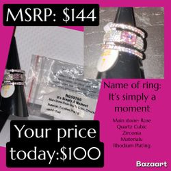 Rose Quartz Cubic Zirconia 