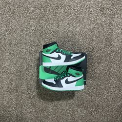 Jordan 1 Lucky Green Size 7.5M