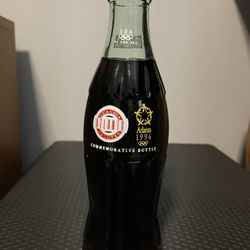 1996 Atlanta Olympics Commemorative Coke Bottle - Sealed