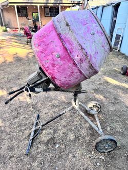 Cement mixer electric