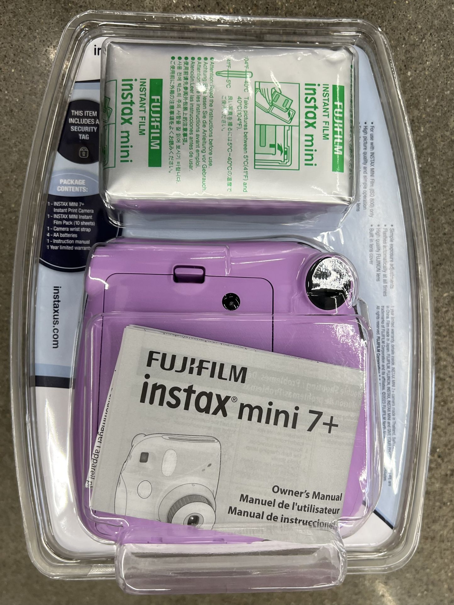 Instax Mini 7+ Fujifilm Instant Camera