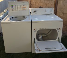 Washer and dryer set Kenmore he and heavy Duty both Works perfectly