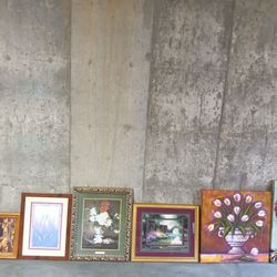 Various Paintings Flowers 3D Garden