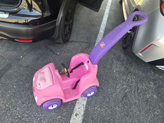 Toy push cart