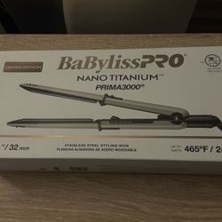 Babybliss Pro nano titanium  straightener