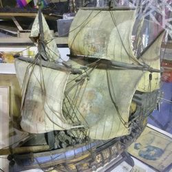 $1,500.00 Was $2,750.00 Christopher Columbus, Ship very large with DISPLAY CASH