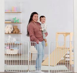 Configurable Baby Gate for Doorways or Open Spaces