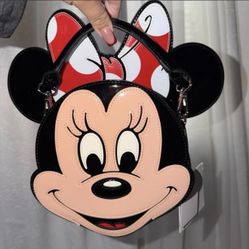 Disney Series Created by Moussy Minnie Shoulder Bag New from Japan