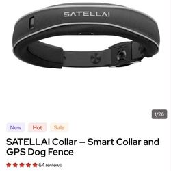 SATELLAI collar , Smart Collar With GPS And Dog Fence