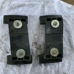 Mercedes W140 300SE 300SD S500 Front Bumper Slider Brackets L+R