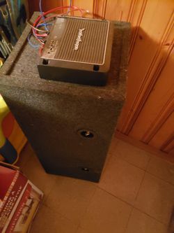 Speakers And Amp