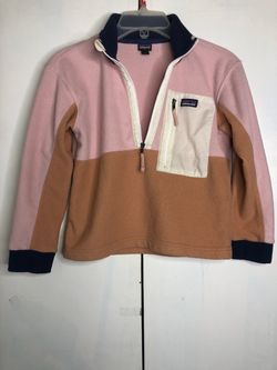 Patagonia Girl’s Fleece A Half Zipper Size Small