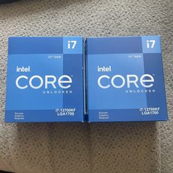 Brand New - Intel i7 core 12th Gen 12700kf