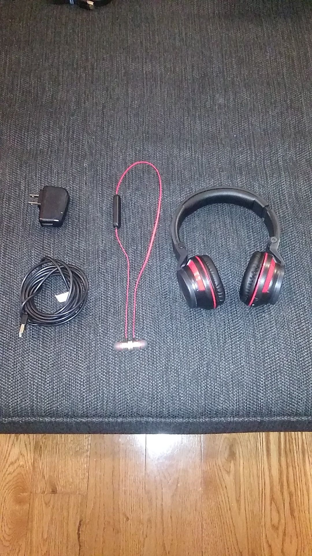 Pair Bluetooth headphones.