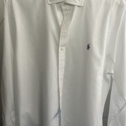 Ralph Lauren Slim Fit Button Up %100 Cotton 