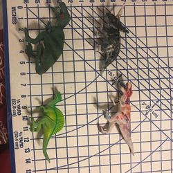 4 Various Dinosaurs