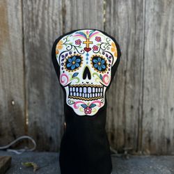 Skull Golf Driver Headcover 