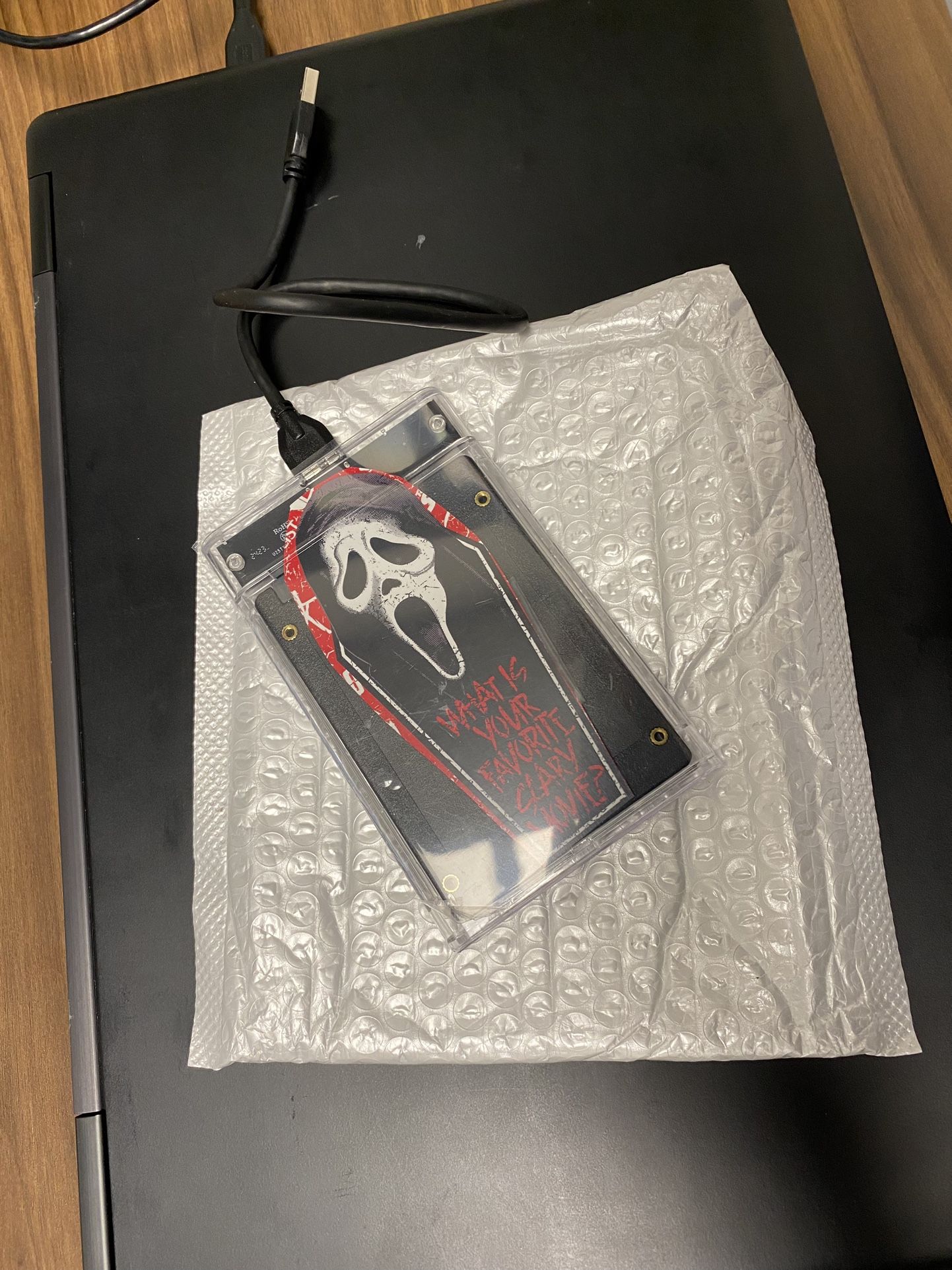 SSD Preloaded With 125 Horror Movies
