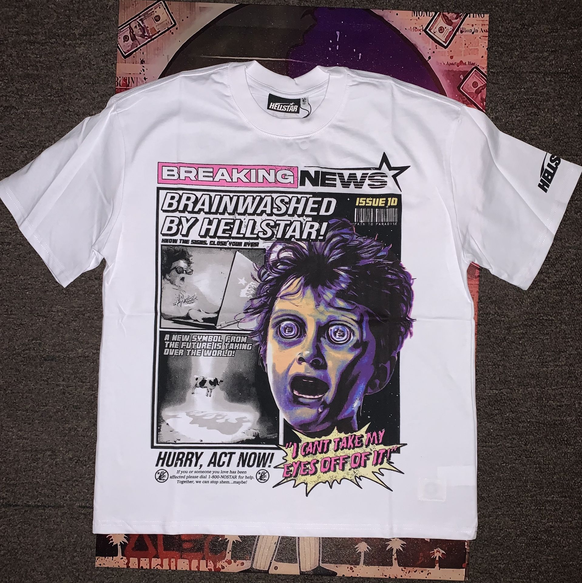 Hellstar “Breaking News” Tee