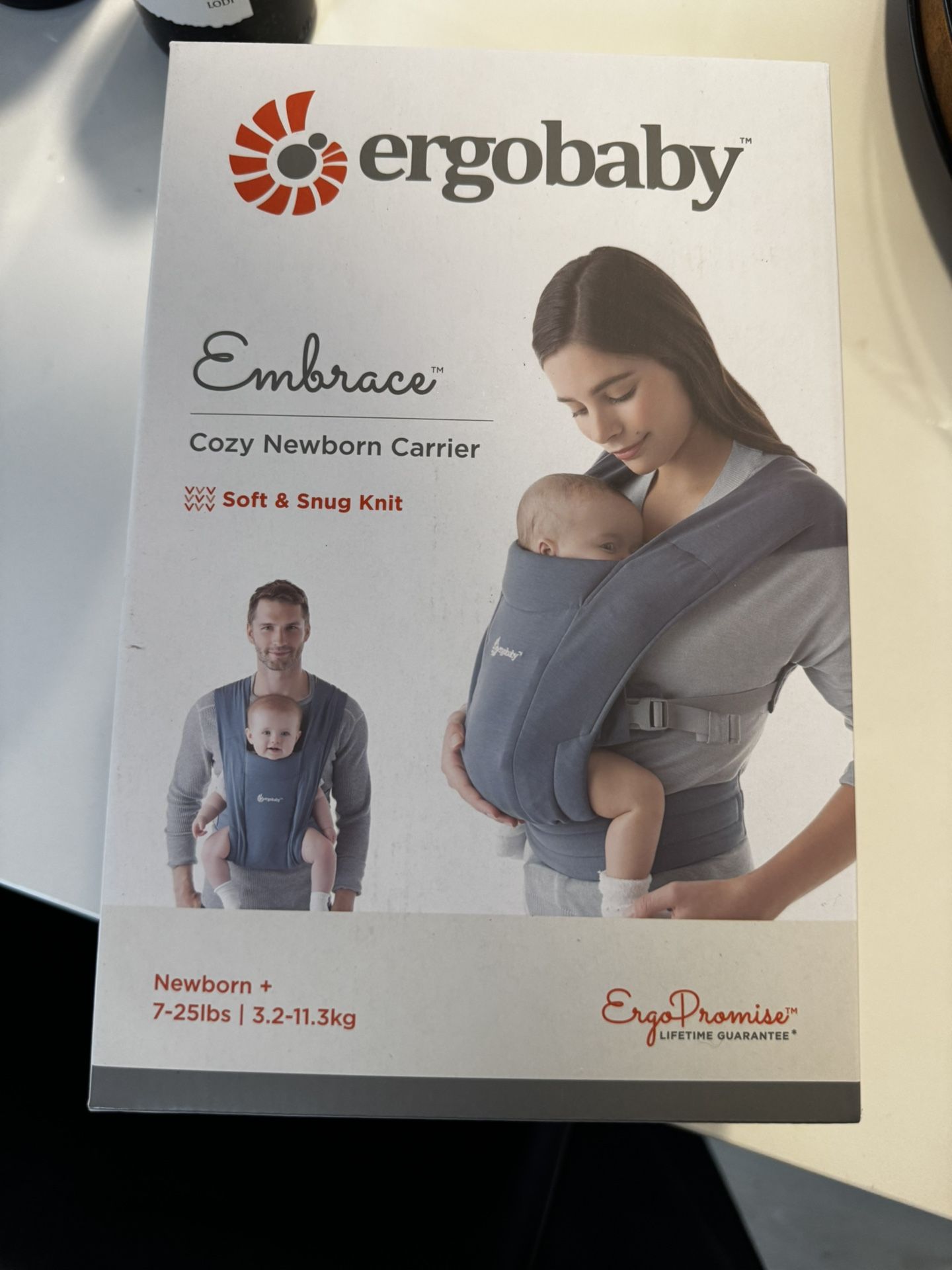 ERGO BABY CARRIER BRAND NEW IN BOX NEWBORN EMBRACE
