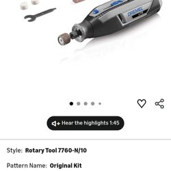 Cordless Dremel Lite 7760