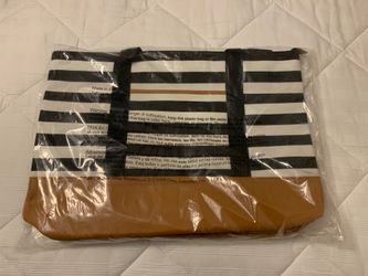 Striped Tote Bag