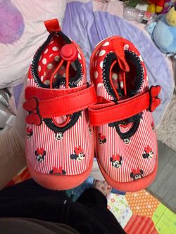 Minnie mouse swim shoes